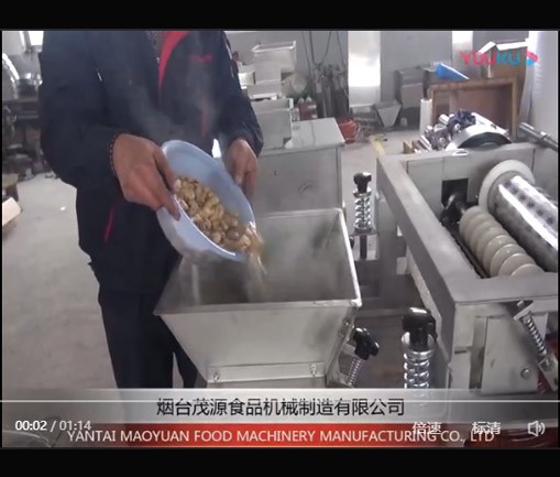 蠶豆濕法脫皮機